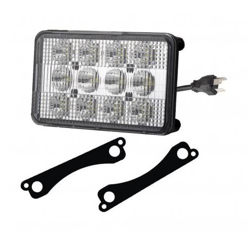 Фара прямокутна LED (AL75338) HD Parts