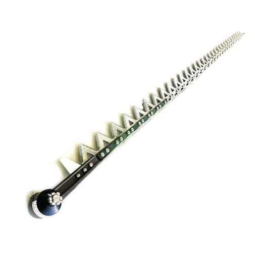 Секція коси з головкою ножа, крупний зуб (KXE10215) HD-Parts