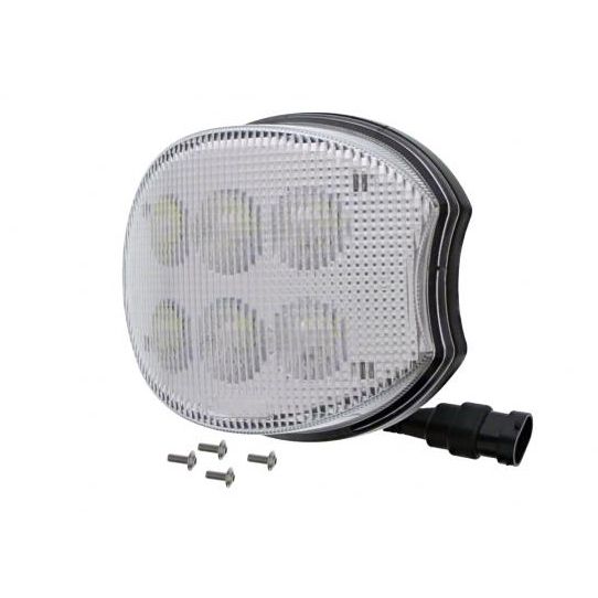 Фара овальна LED права (RE181913) HD Parts
