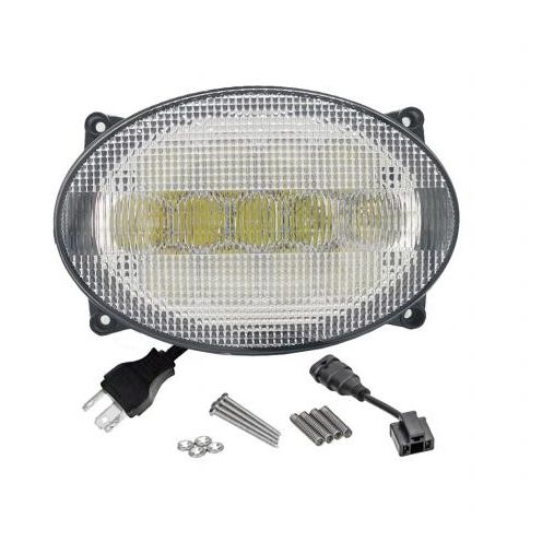 Фара овальна LED 65 Вт. (RE181963) HD Parts