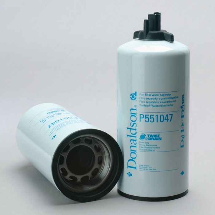 Фільтр паливний, водяний сепаратор накручуваний TWIST&DRAIN (P551047) Donaldson