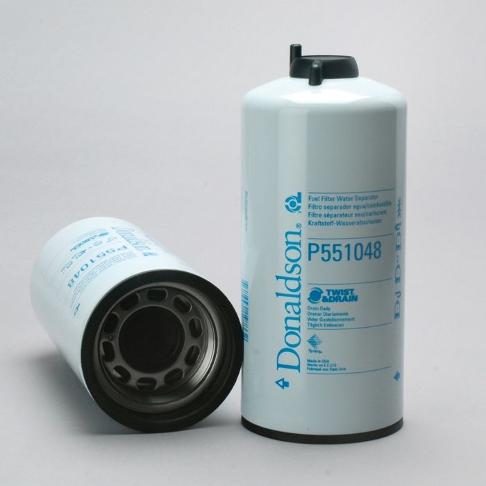 Фільтр паливний, водяний сепаратор накручуваний TWIST&DRAIN (P551048) Donaldson